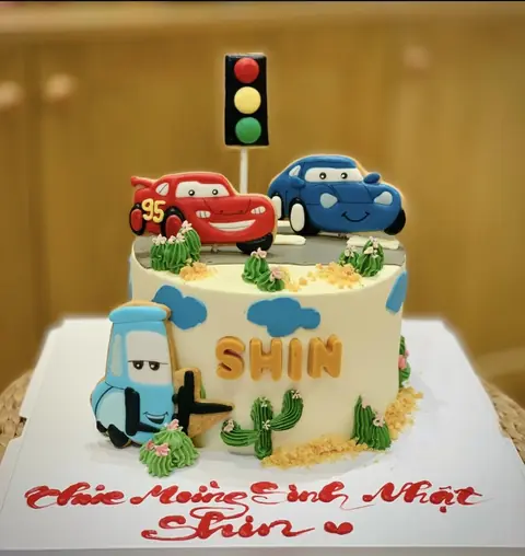 Bánh Kem Bơ Cho Bé – Mẫu 01