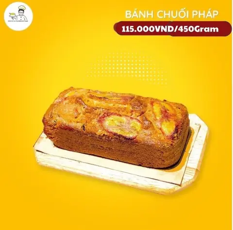 Bánh Chuối Pháp – 450gram