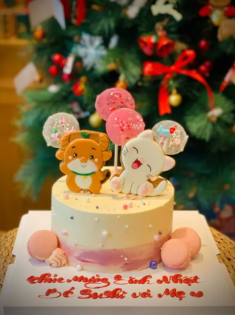 Bánh Kem Bơ Cho Bé – Mẫu 16