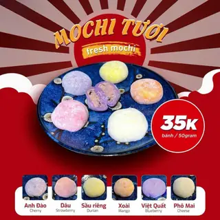 Bánh Mochi Tươi