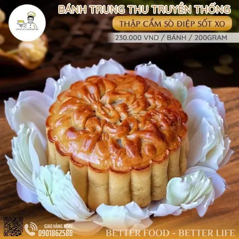 Bánh Trung Thu Truyền Thống – Thập Cẩm Sò Điệp Sốt XO