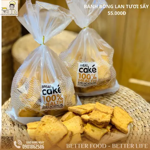 Bông Lan Tươi Sấy