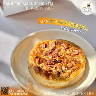 Burnt Cheesecake – Butter Peanuts