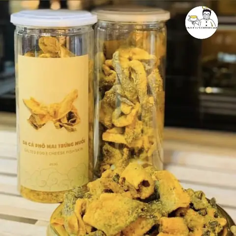 Da Cá Lắc Phô Mai Trứng Muối – 250gr