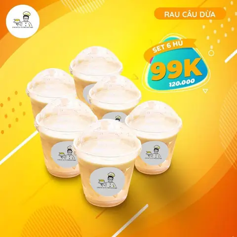 Set 6 Rau Câu Dừa
